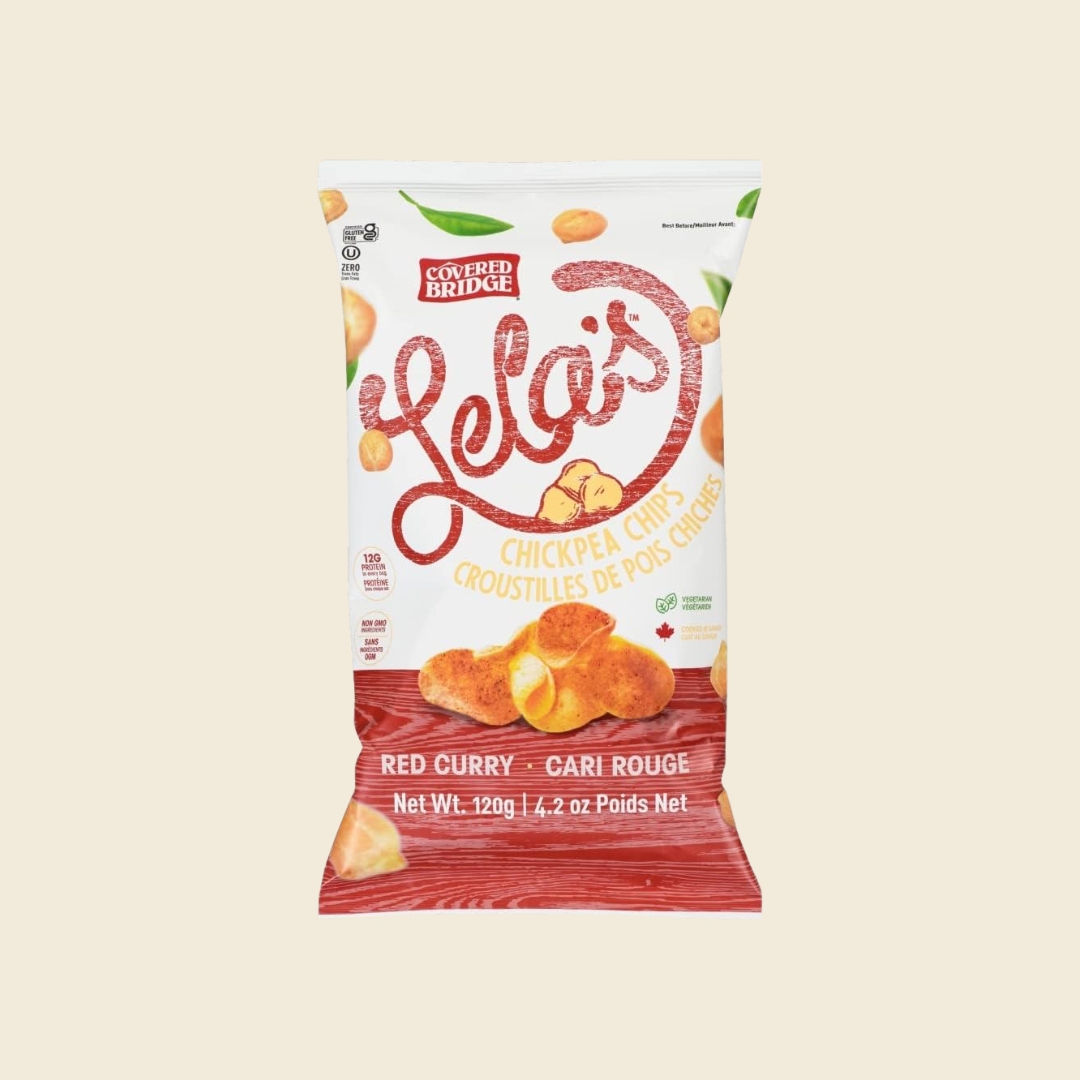 Lela's Red Curry Chickpea Chips