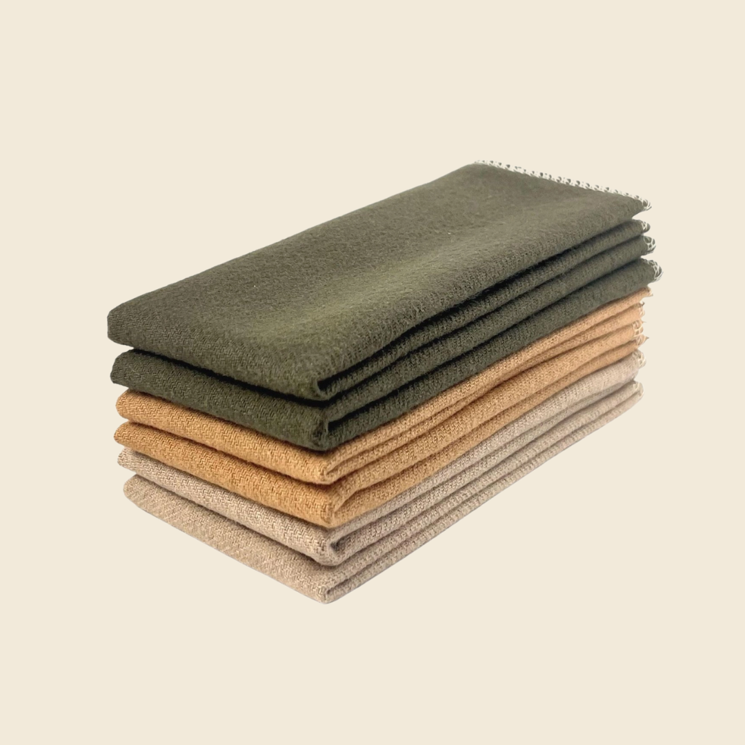 Organic Brushed Cotton Paper Towels (6 Pack)