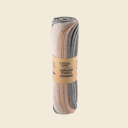 Organic Brushed Cotton Paper Towels (6 Pack)