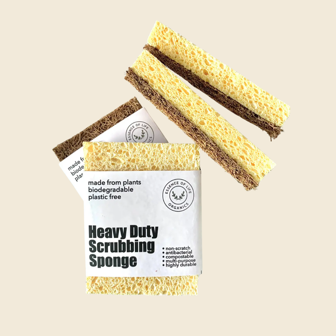 Plant-based Heavy Duty Scrubbing Sponge