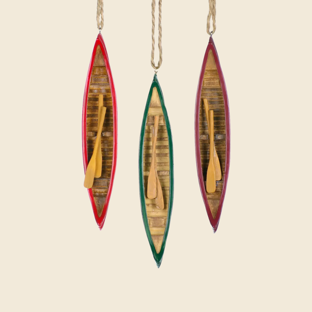 Canoe Ornament