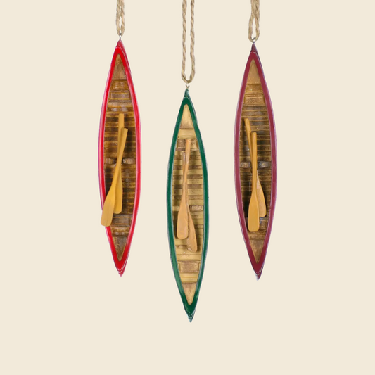 Canoe Ornament