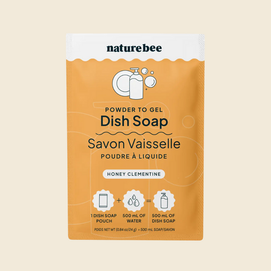 Honey Clementine Dish Soap "Powder to Gel"
