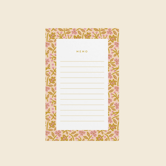 Floral Notepad