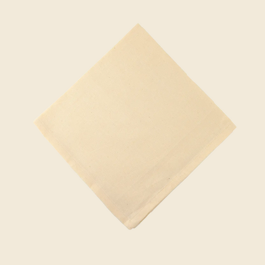 Butter Cream Cotton Napkins