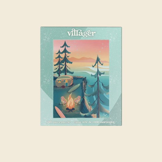 Coastal Camping 1000-Piece Puzzle