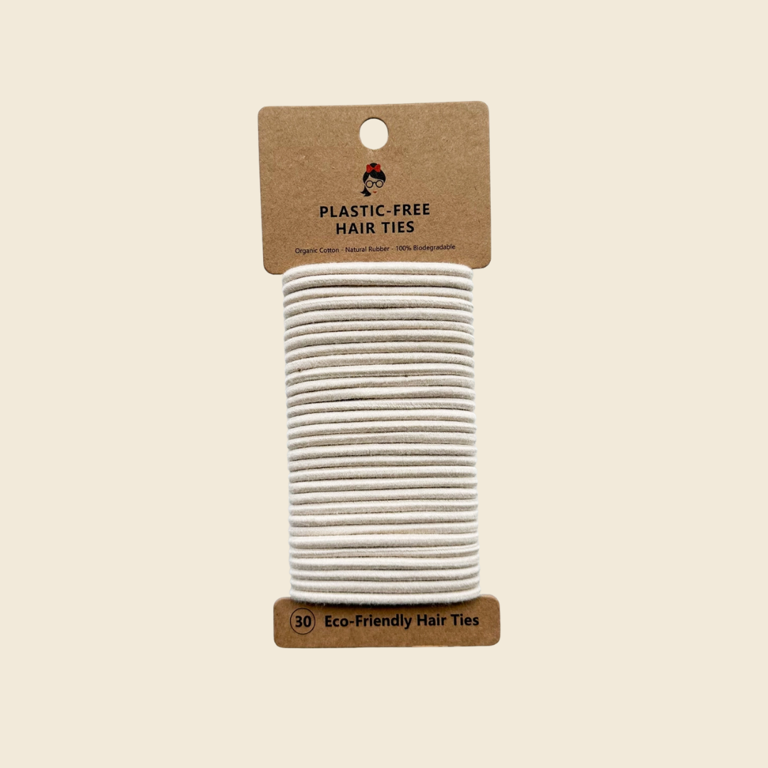 Plastic-Free Biodegradable Hair Ties
