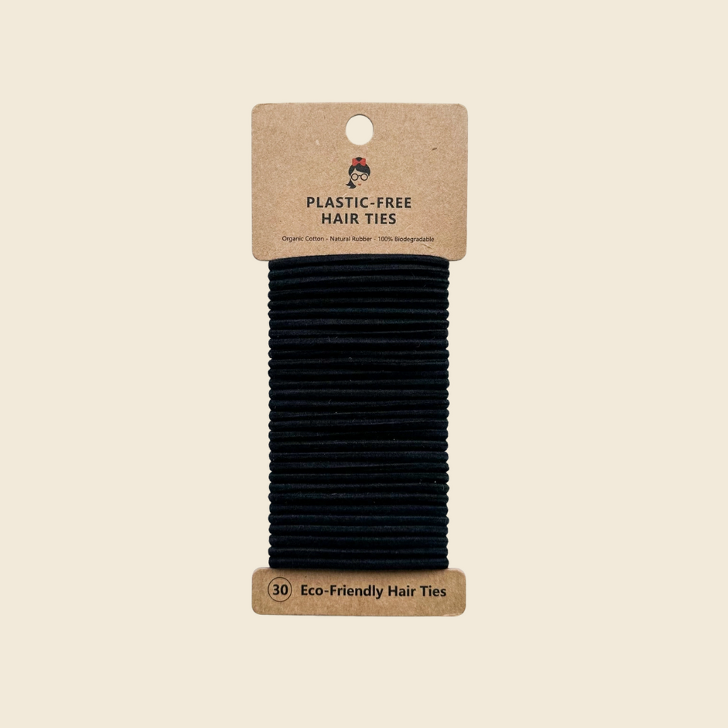 Plastic-Free Biodegradable Hair Ties