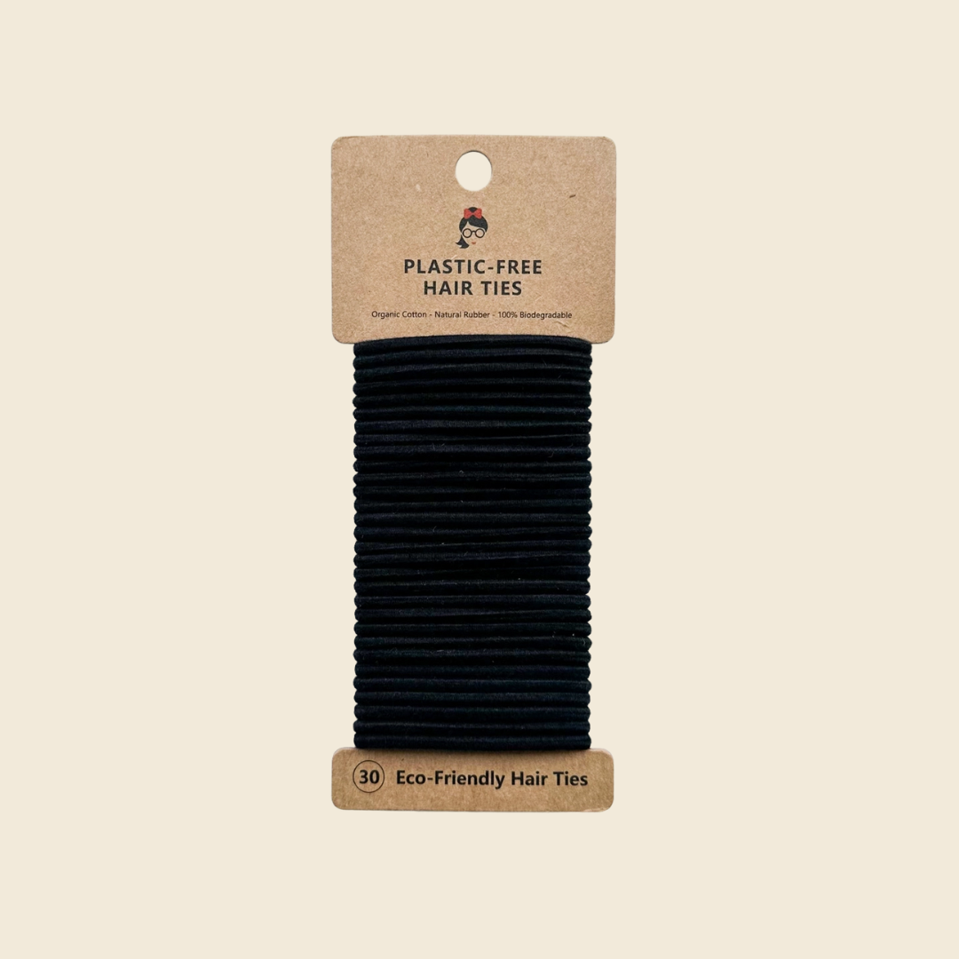 Plastic-Free Biodegradable Hair Ties