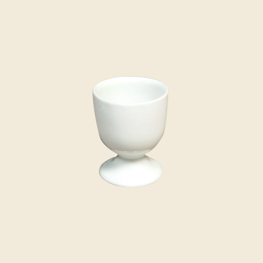 White Porcelain Egg Cup