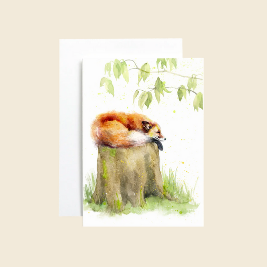 Red Fox Greeting Card