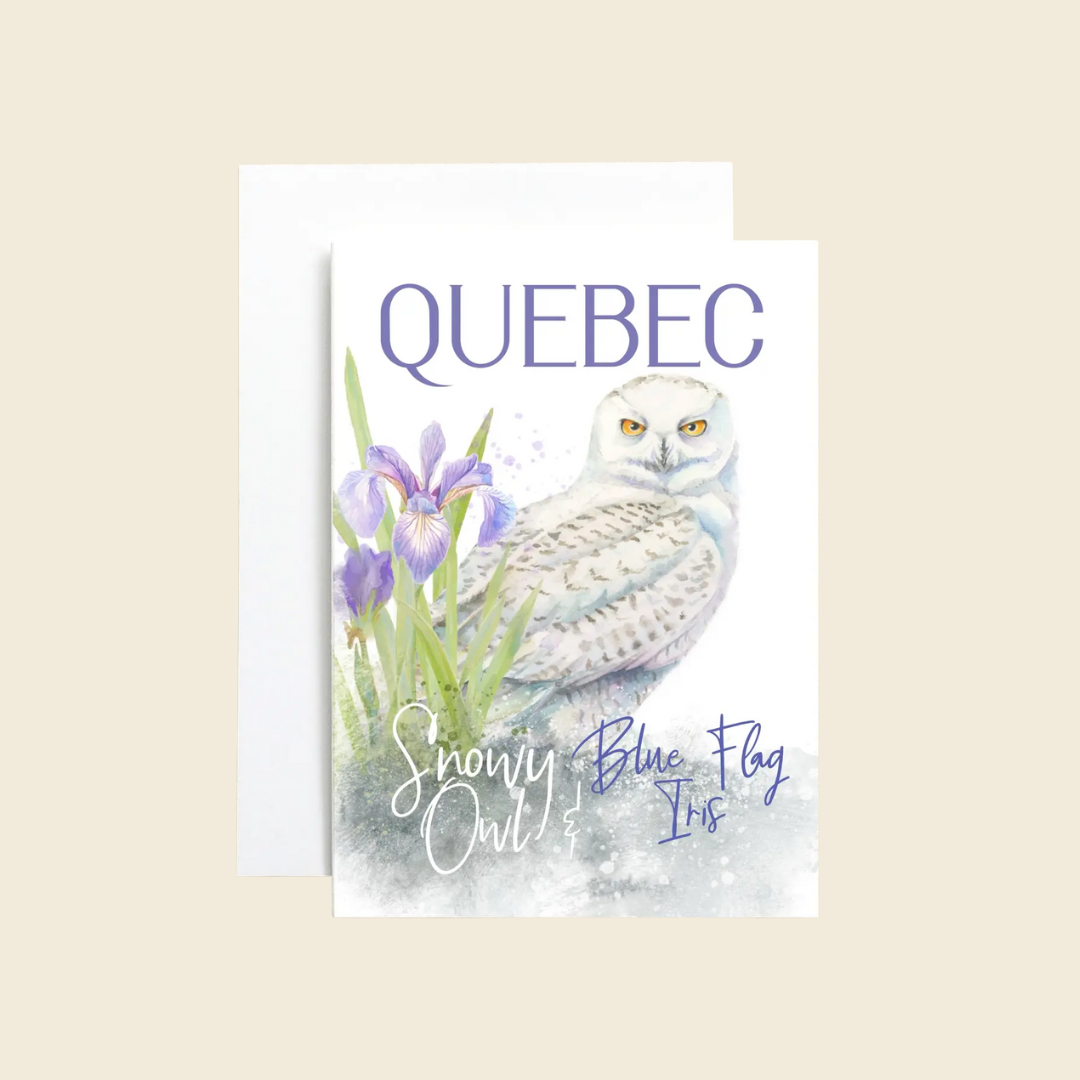 "Quebec" Greeting Card
