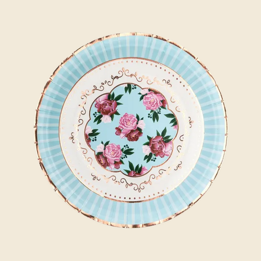 Large Paper Plate (Floral)