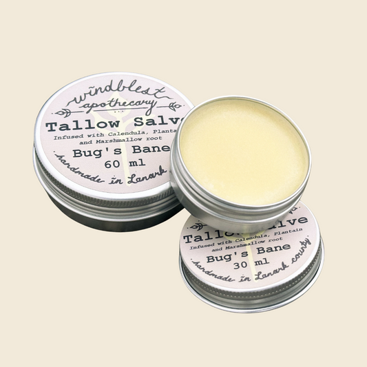 "Bug's Bane" Natural Bug Repellant Tallow Salve
