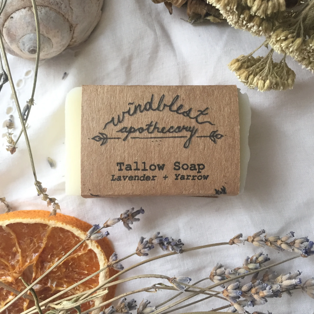 Lavender Tallow Soap Bar