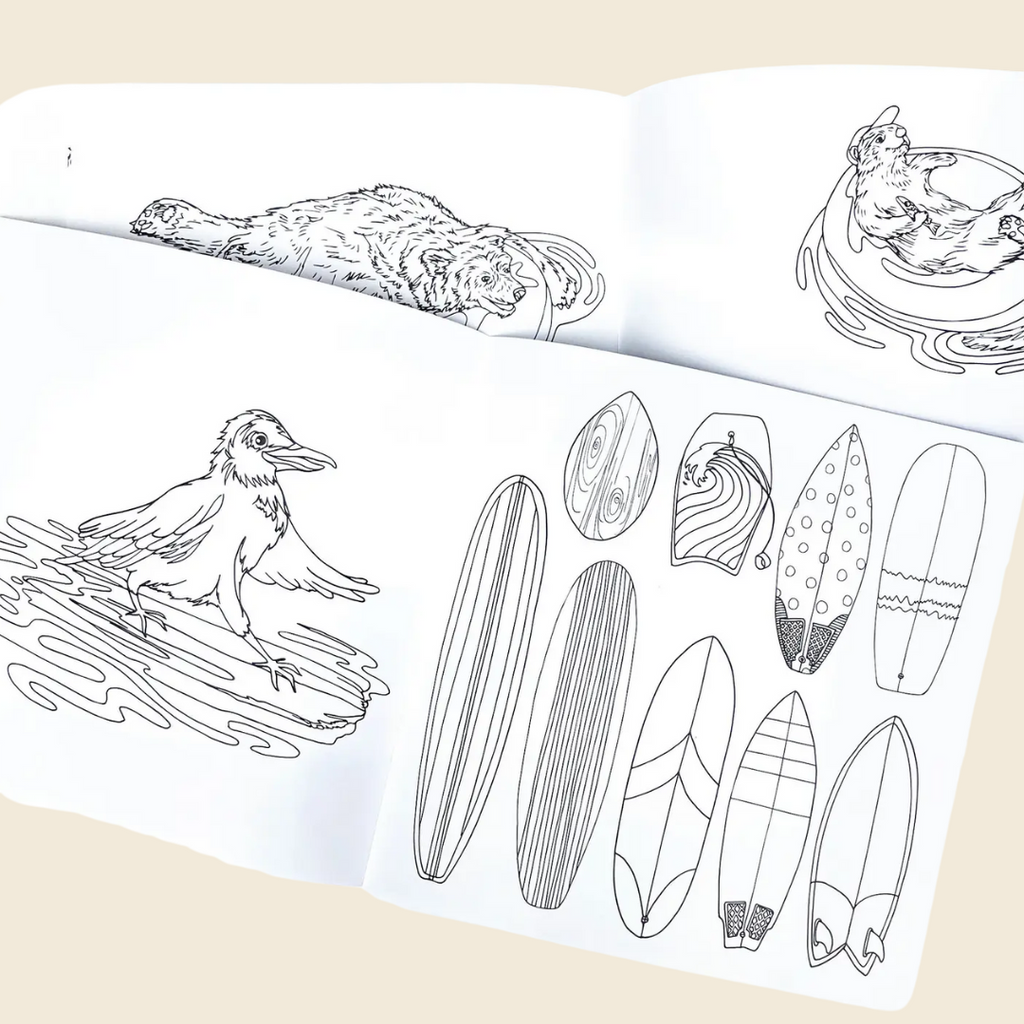 Wildlife Colouring Book