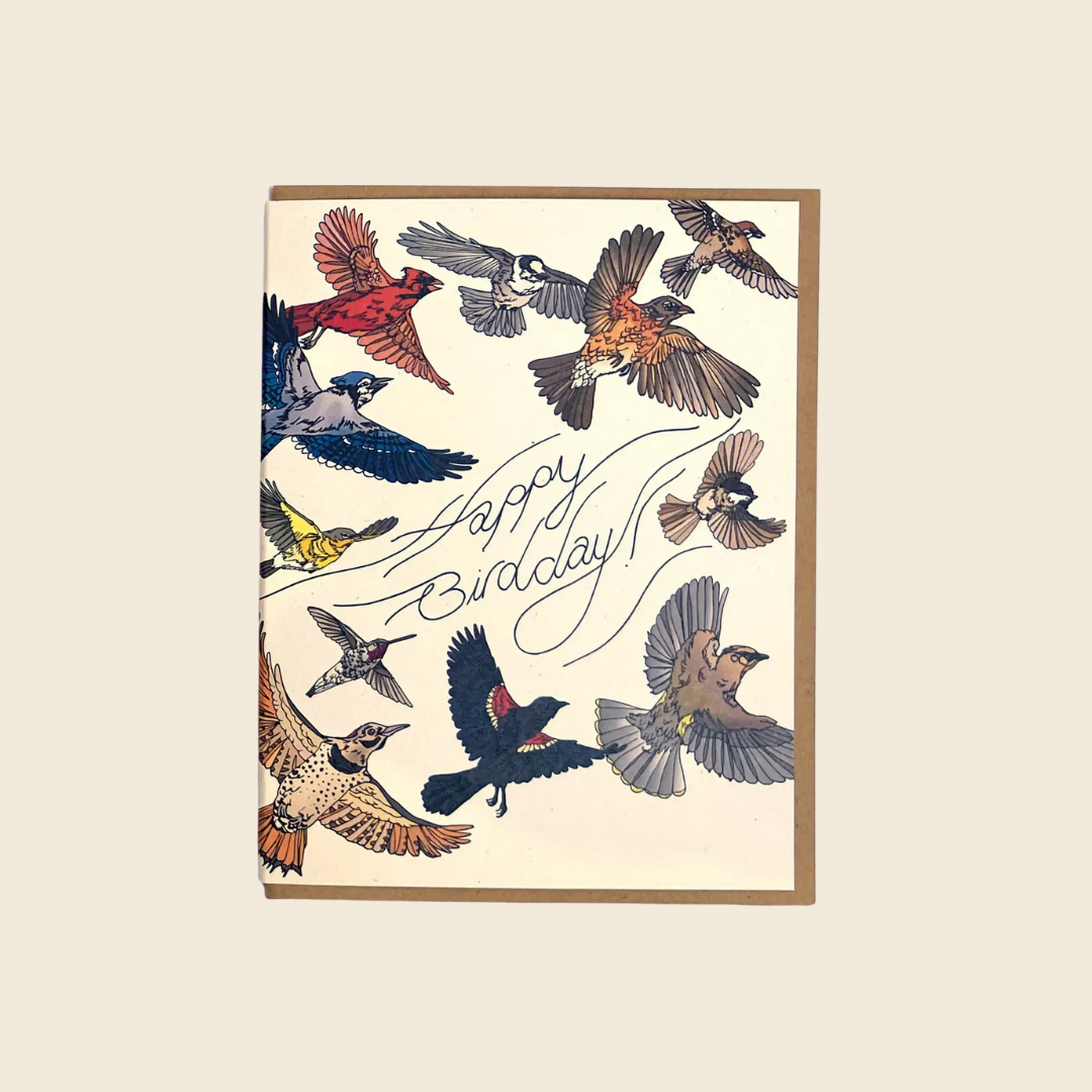 Happy Bird-day Card