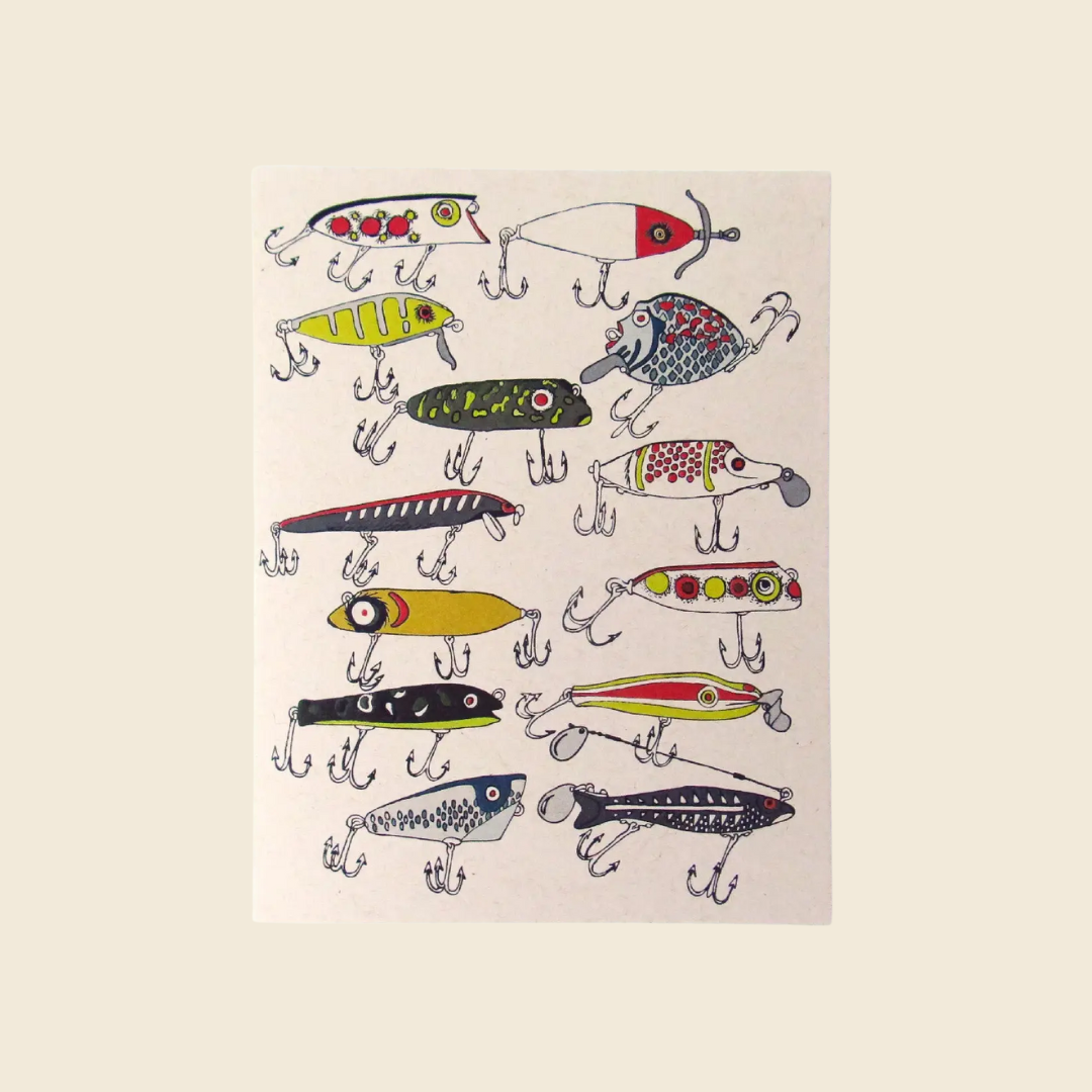 Fishing Lure Card