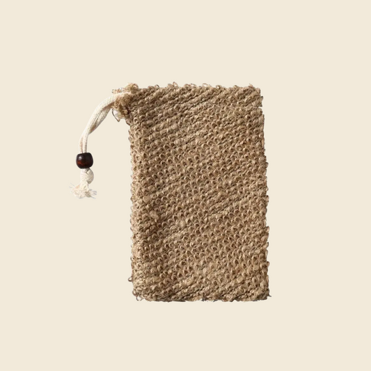 Organic Handmade Jute Soap Bag