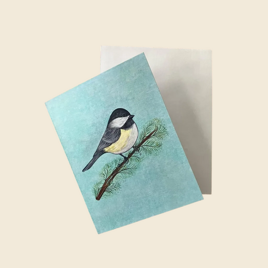 Black-Capped Chickadee Notecard