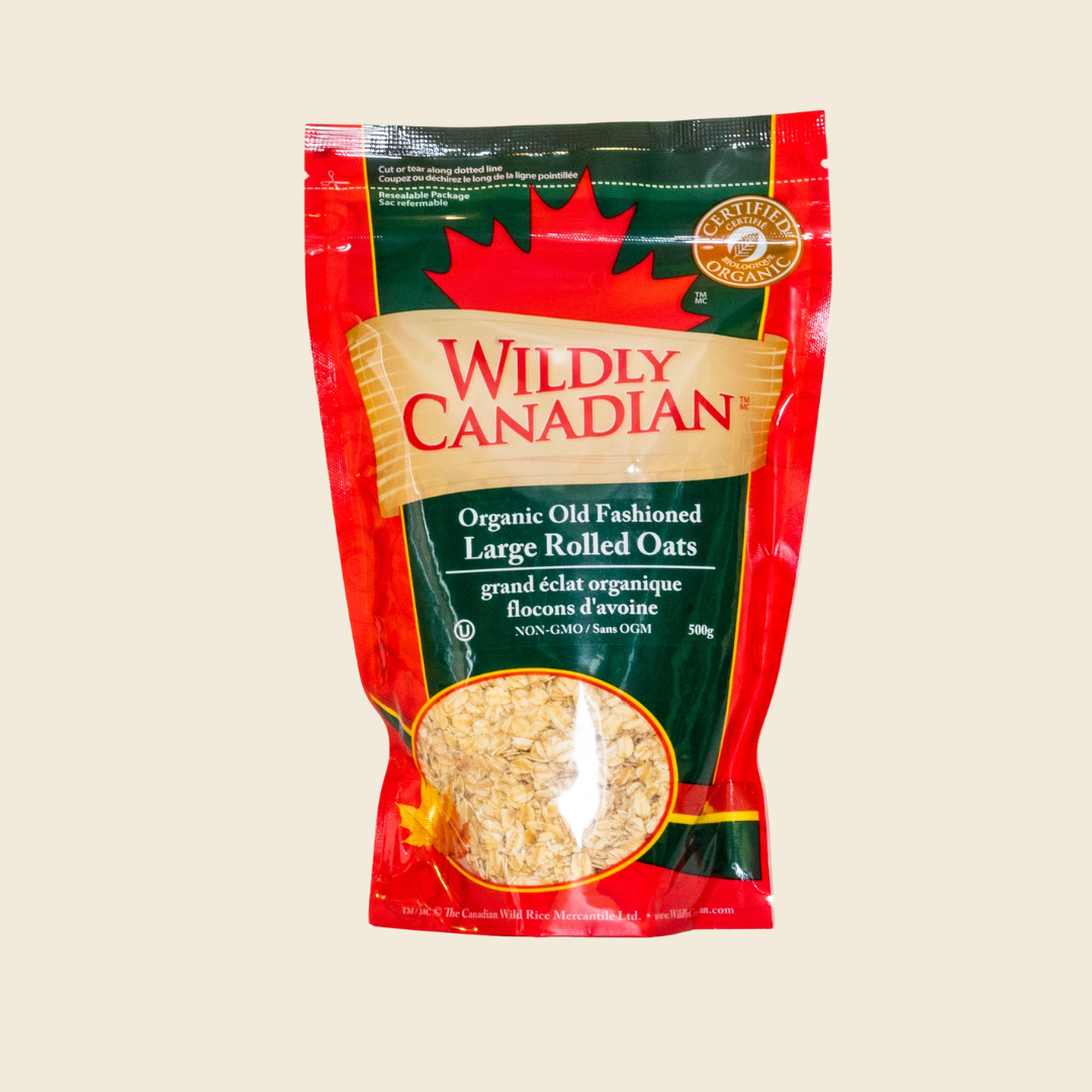 Organic Old Fashioned Large Rolled Oats