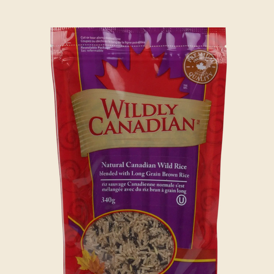 Natural Wild Rice with Long Grain Brown Rice