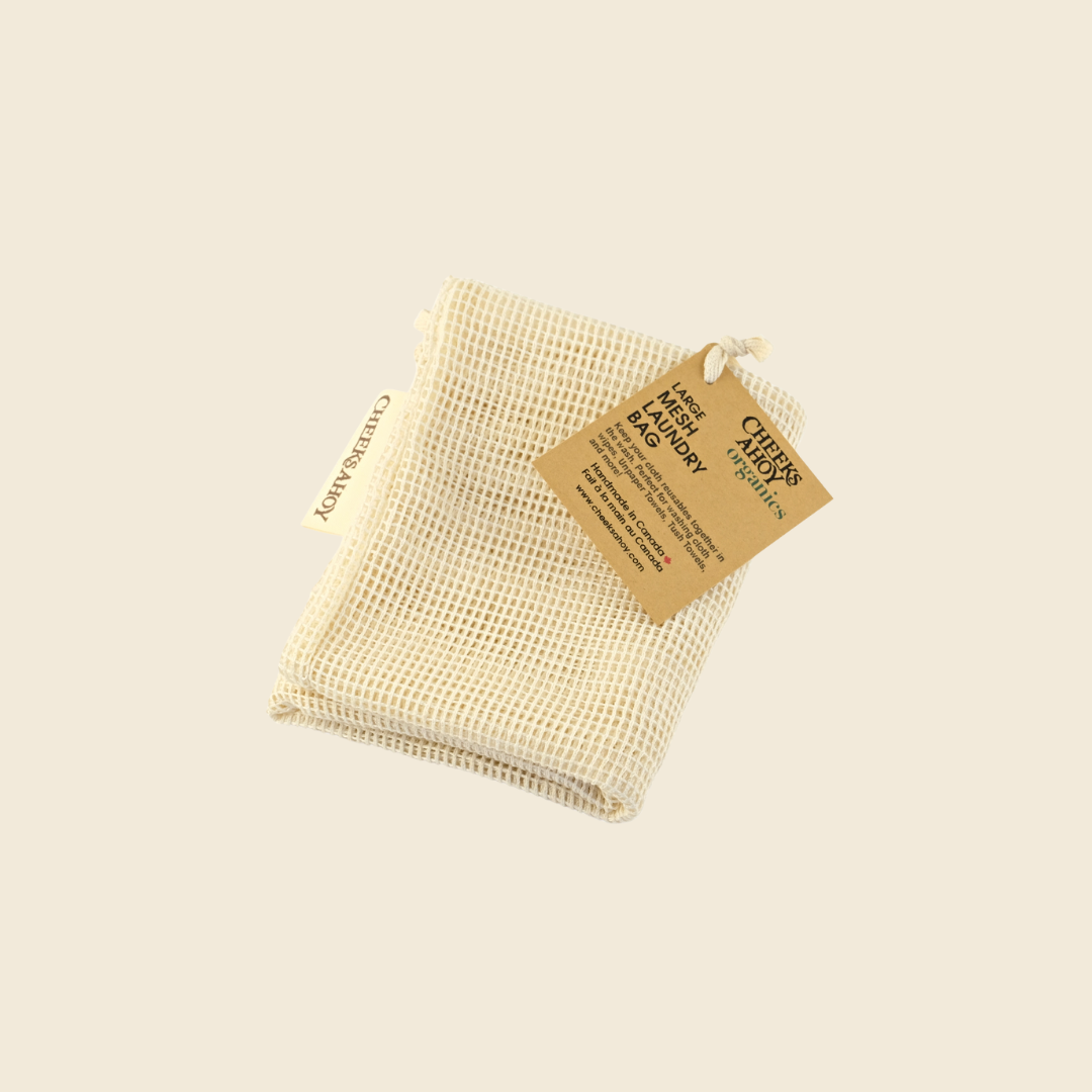 Large Organic Cotton Laundry Bag