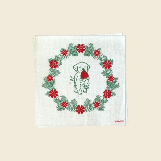 Chien Bonnet Cocktail Napkins