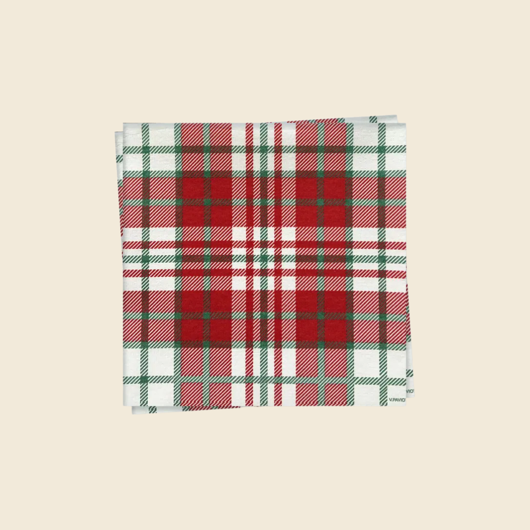 Tartan Green Dinner Napkins