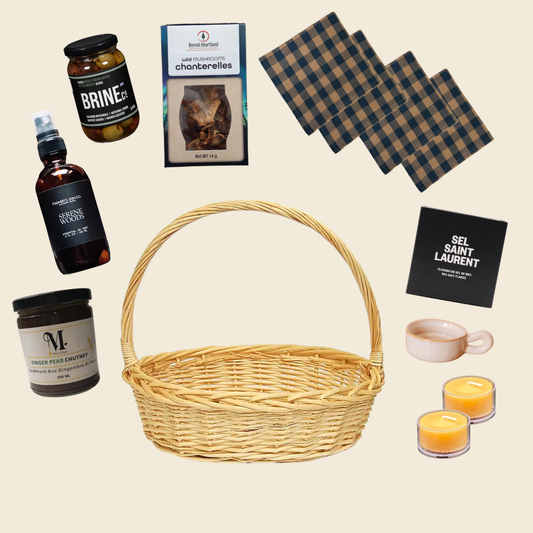 Cool Blue Gift Basket