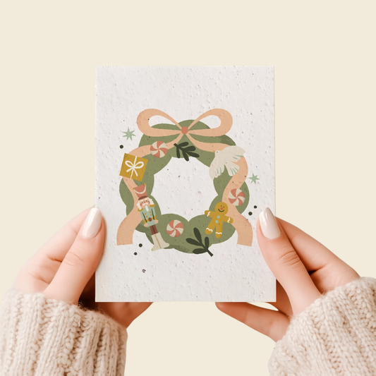 Festive Wreath Plantable