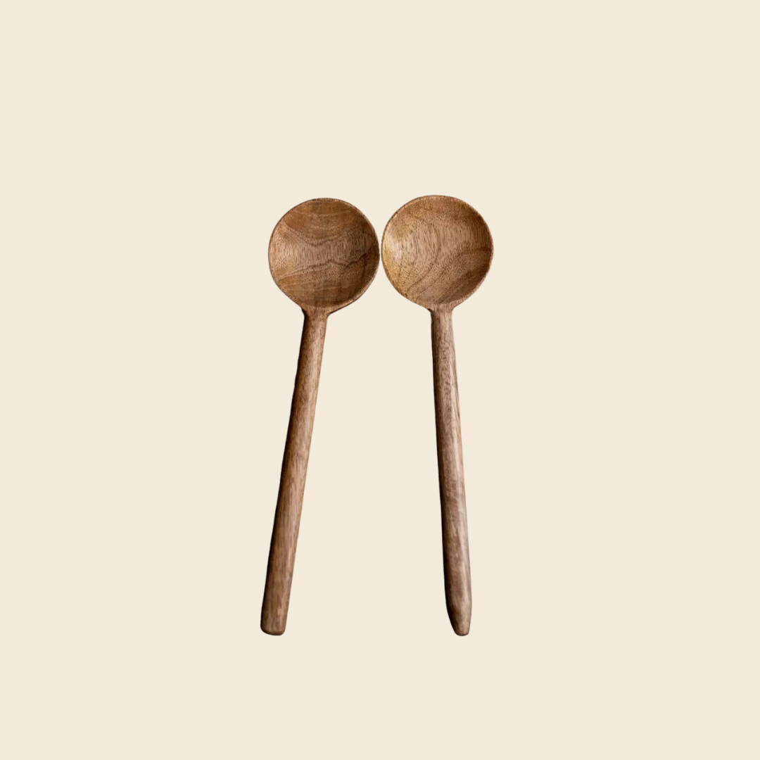 Mango Wood Serving Spoons