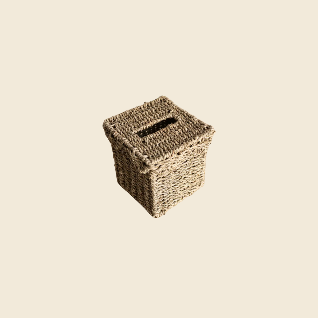 Seagrass Woven Tissue Box