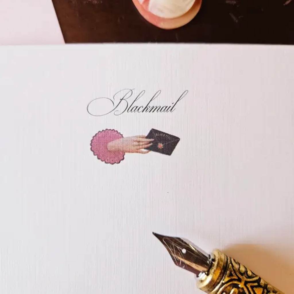 Blackmail Notepad