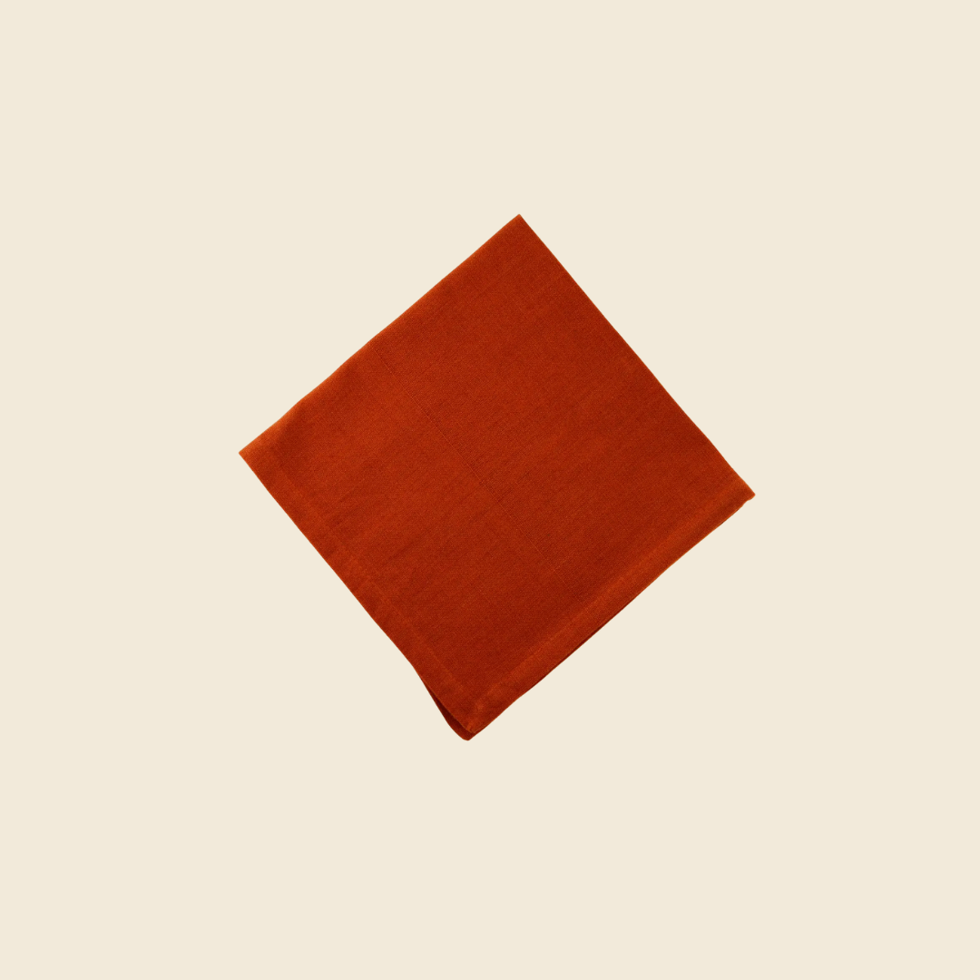 Rust Cotton Napkins