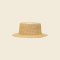 Straw Boater Hat