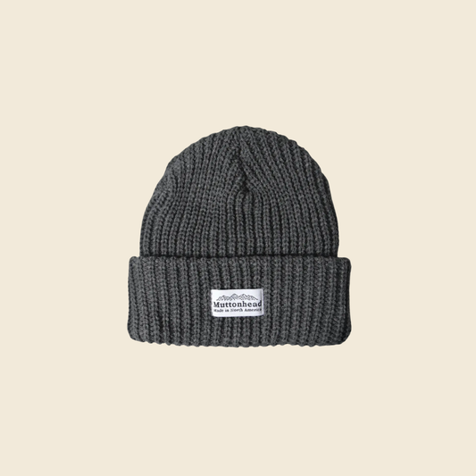 Chunky Charcoal Toque