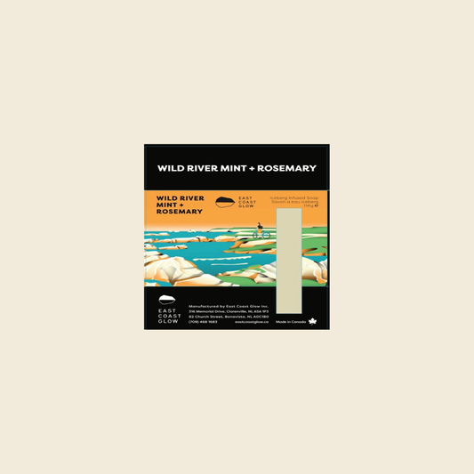 Wild River Mint & Rosemary Iceberg Infused Soap