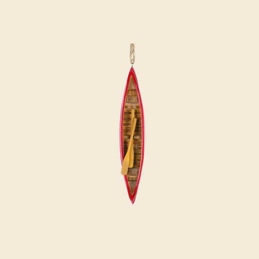 Canoe Ornament