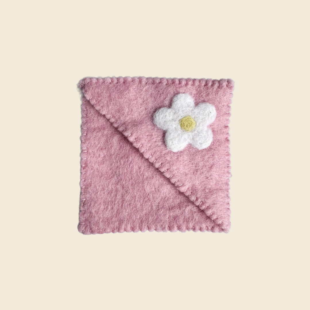 Daisy Felt Bookmark
