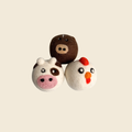 3-Set Animal Dryer Balls