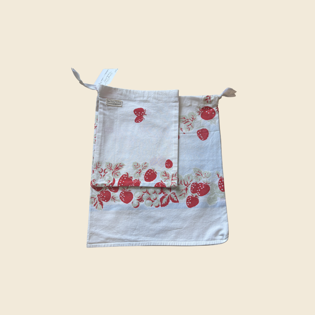 Vintage Table Linen Produce Bags