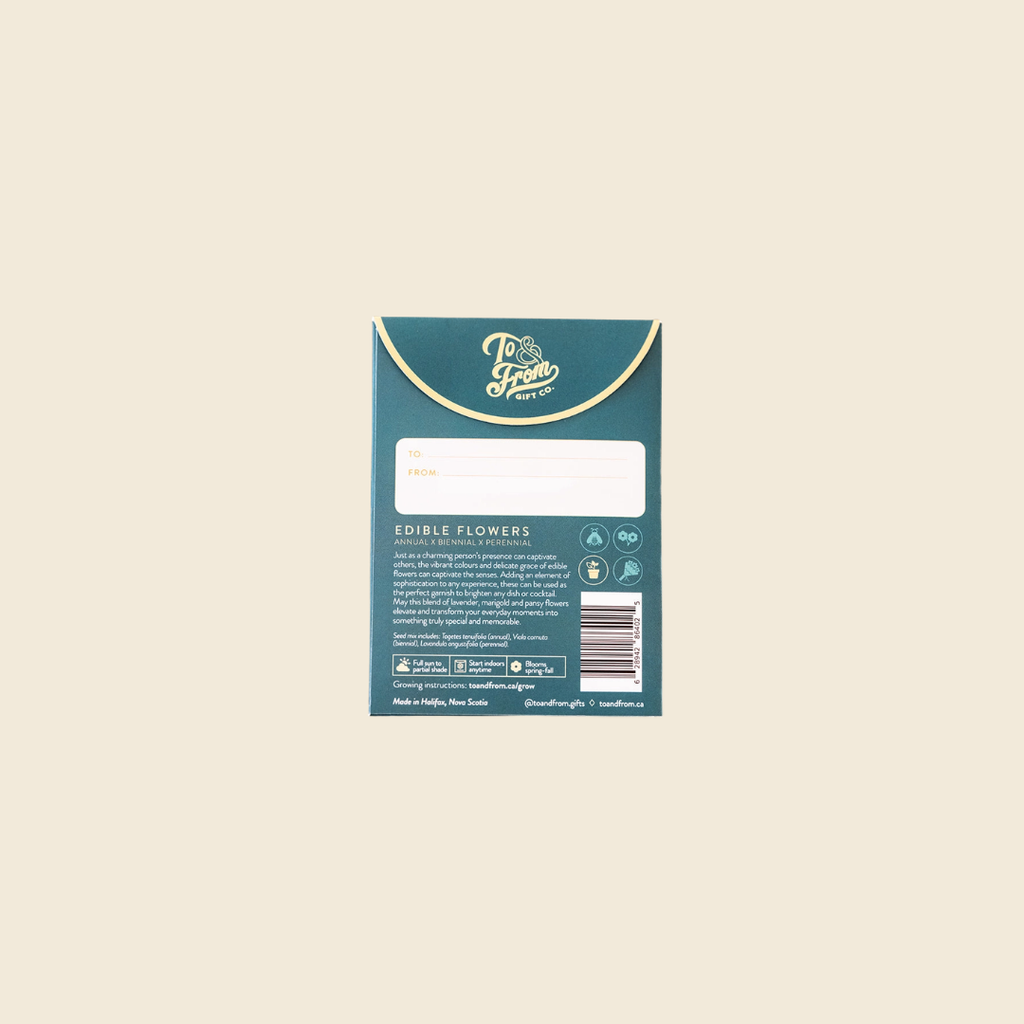 Edible Flower Seed Pack