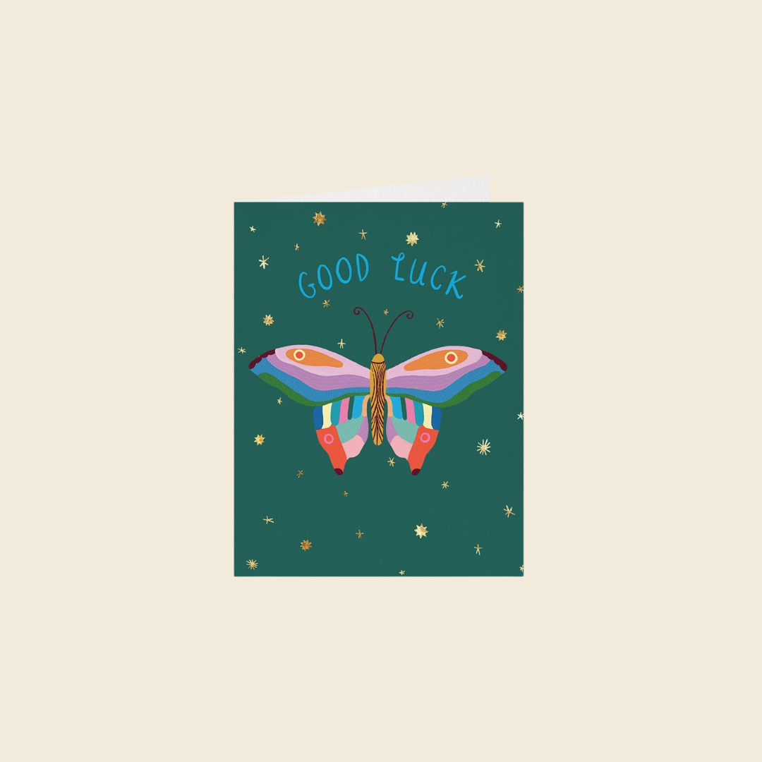 Lucky Butterfly Card