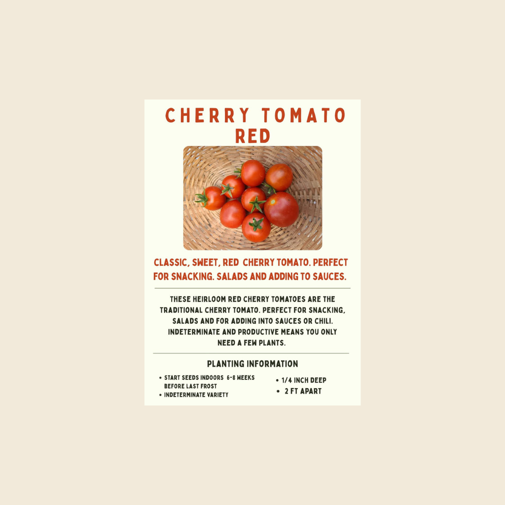 Red Cherry Tomato Seeds