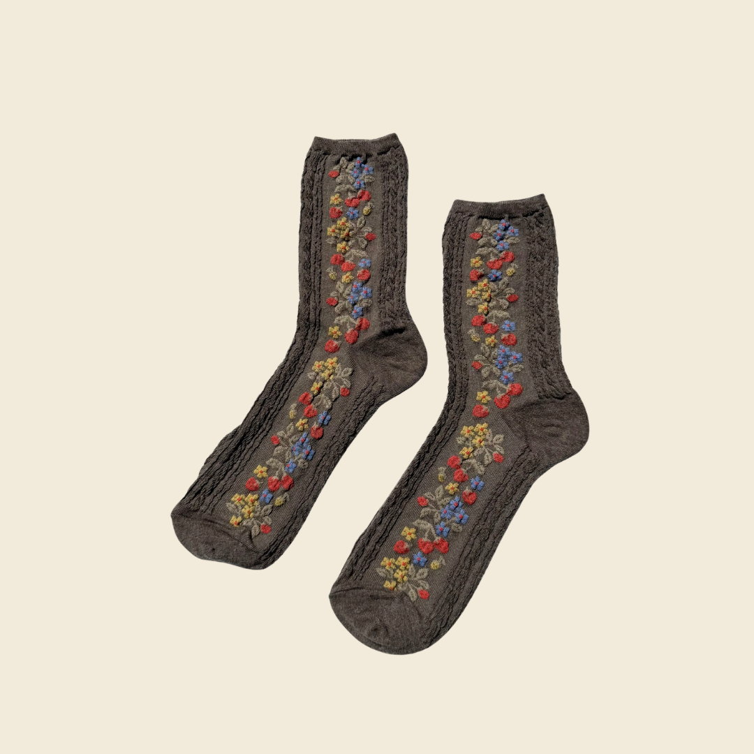 Strawberries Socks (Various Colours)