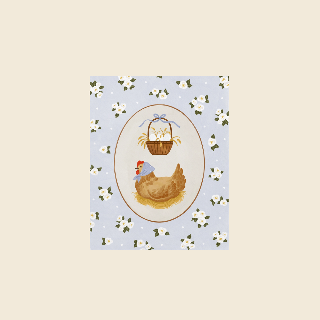 Charming Hen Print