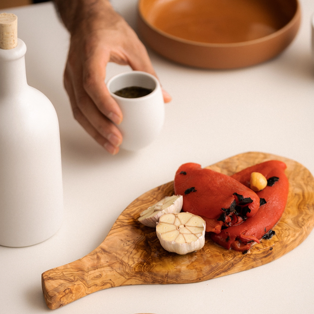 Natural Olive Wood Cheese Board