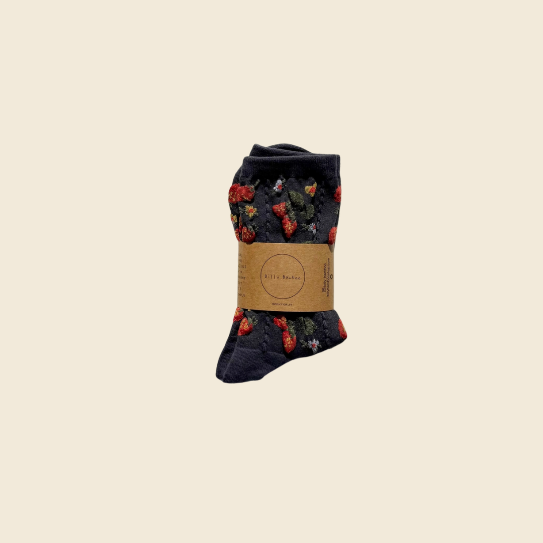 Strawberries Socks (Various Colours)