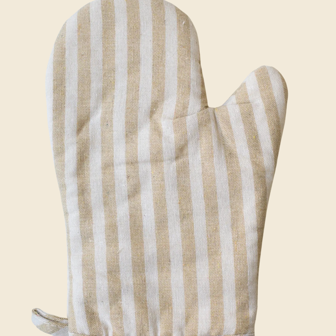 Striped Oven Mits